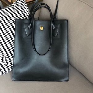 ANNE KLIEN BLACK SKINNY TOTE